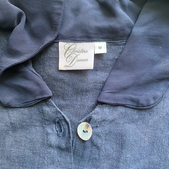 Christine Damen Women’s Medium Long Sleeve with Shear Details - Picture 8 of 8